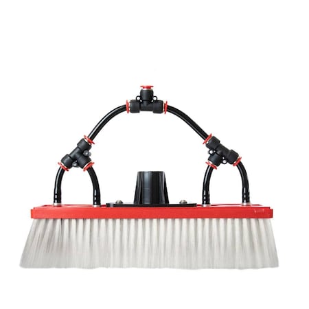 Tucker Hybrid Dual Pencil Jetted Dual Trim Brush  12 Inch T-12HY-Euro-PP